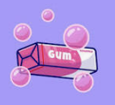 Piece of gum$